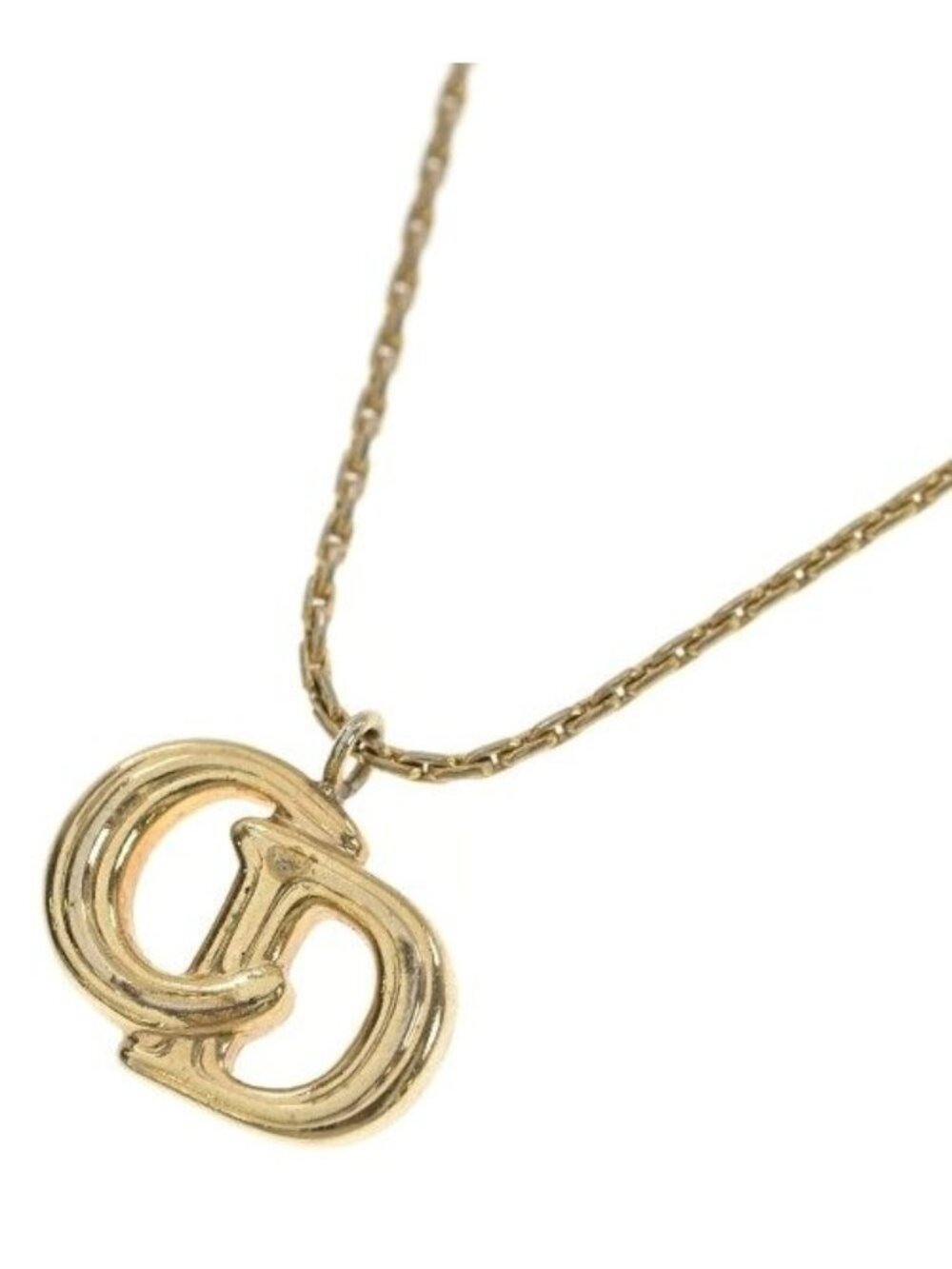 Dior Necklace Vintage Gold